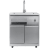 Koolmore KMOKSKITCONFIG117 - 32 in. Sink with Cabinet in Stainless-Steel for Outdoor Kitchen (KM-OKS-SWC)