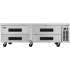 Koolmore KMBR724D - Commercial 72 Inch Chef Base Refrigerator