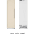Koolmore Reserve KMPRCR30F24W - 24 Inch Panel Ready Freezer Column
