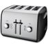 KitchenAid KMT4115OB - 4-Slice Toaster with Manual High-Lift Lever