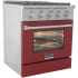 Kucht Professional KNG301LPR - 30 Inch Freestanding Dual Fuel Range