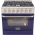 Kucht Professional KNG361B - 36 Inch Freestanding Dual Fuel Range