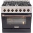 Kucht Professional KNG361KROSE - 36 Inch Freestanding Dual Fuel Range