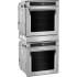 KitchenAid KODC504PPS - 24 Inch Double Convection Smart Electric Wall Oven with 5.2 cu. ft. Total Capacity (angle view)