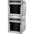 KitchenAid KODC504PPS - 24 Inch Double Convection Smart Electric Wall Oven with 5.2 cu. ft. Total Capacity (angle view)