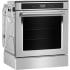 KitchenAid KOSC504PPS - 24 Inch Single Convection Smart Electric Wall Oven with 2.90 cu. ft. Oven Capacity (angle view)