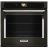 KitchenAid KOSE900HBS - 30 Inch Single Convection Smart Electric Wall Oven with 5 cu. ft. Capacity