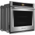 KitchenAid KOSE900HSS - 30 Inch Single Convection Smart Electric Wall Oven with 5 cu. ft. Capacity (angle view)