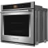 KitchenAid KOSE900HSS - 30 Inch Single Convection Smart Electric Wall Oven with 5 cu. ft. Capacity (angle view)