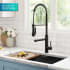 Kraus Artec Pro Series KPF1605MB - Commercial Style 2-Function Single Handle Pull Down Kitchen Faucet with Pot Filler
