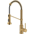 Kraus Bolden Series KPF1610BB - Commercial Style 2-Function Single Handle Pull Down Kitchen Faucet in Spot-Free Brushed Brass