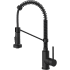 Kraus Bolden Series KPF1610MB - Commercial Style 2-Function Single Handle Pull Down Kitchen Faucet in Matte Black