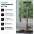 Kraus Bolden Series KPF1610SS - Single Handle Commercial Style Pull Down Kitchen Faucet Performance and Style