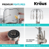 Kraus Bolden Series KPF1610SSCH - Single Handle Commercial Style Pull Down Kitchen Faucet Features