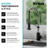 Kraus Bolden Series KPF1610SSMB - Single Handle Commercial Style Pull Down Kitchen Faucet Performance and Style