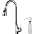 Kraus Kitchen Faucet Series KPF1621KSD30CH - Faucet and Soap Dispenser
