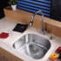 Kraus Kitchen Faucet Series KPF1621KSD30CH - Lifestyle View