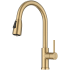Kraus Coda Series KPF1626BB - 2-Function Single Handle Pull Down Kitchen Faucet in Spot-Free Brushed Brass