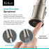 Kraus Sellette KPF1680SFS - Single Handle Pull-Down Kitchen Faucet in Spot Free Stainless Steel