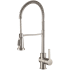 Kraus Britt™ Series KPF1690SFS - Commercial Style Kitchen Faucet in Brushed Gold/Matte Black
