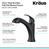 Kraus Oren Series KPF2252MB - Features