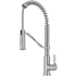 Kraus KPF2635SFS - Commercial Style 2-Function Single Handle Pull Down Kitchen Faucet in Spot-Free Stainless Steel