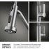 Kraus Oletto Series KPF2643SFS - Commercial Style 2-Function Single Handle Pull Down Kitchen Faucet in Spot-Free Stainless Steel