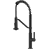 Kraus Oletto Series KPF2643MB - Commercial Style 2-Function Single Handle Pull Down Kitchen Faucet in Matte Black