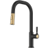 Kraus KPF2841SFBBMB - 2-Function Single Handle Pull Down Kitchen Faucet in Spot-Free Brushed Brass / Matte Black