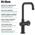Kraus Urbix KPF3127MB - Industrial Bar Faucet Features