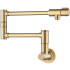 Kraus Bolden Series KPF5003SFBB - Wall Mount Pot Filler Kitchen Faucet with Retractable Arm in Spot-Free Brushed Brass