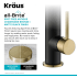 Kraus Artec Pro Series KPF1603SFACBMB - 2-Function Commercial Pre-Rinse Sprayer Kitchen Faucet Spot-Free Finish