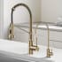 Kraus Bolden Series KPF1610FF100BG - Single Handle Commercial Style Pull Down Kitchen Faucet Lifestyle View
