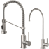 Kraus Bolden Series KPF1610FF100SFS - Bolden™ Commercial Style Pull-Down Kitchen Faucet and Water Filter Faucet Combo in Spot Free Stainless Steel