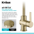 Kraus Britt™ Series KPF1690FF100SFACB - Single Handle Commercial Kitchen Faucet Spot-Free Finish