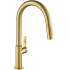 Kraus Oletto Series KPF2820BB - Single Handle Pull Down Kitchen Faucet in Spot-Free Brushed Brass