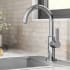 Kraus Oletto Series KPF2822CH - Single Handle Kitchen Bar Faucet in Chrome