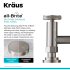 Kraus Urbix KPF3125FF101SFS - Spot Free Stainless Finish