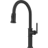 Kraus Allyn KPF4100MB - Traditional Industrial Pull-Down Single Handle Kitchen Faucet in Matte Black