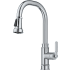 Kraus Allyn KPF4101CH - Transitional Industrial Pull-Down Single Handle Kitchen Faucet in Chrome