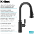 Kraus Allyn KPF4101MB - Single Handle Pull Down Kitchen Faucet Features