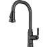 Kraus Allyn KPF4101SFSB - Transitional Industrial Pull-Down Single Handle Kitchen Faucet in Spot-Free Black Stainless Steel