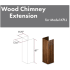 ZLINE KPLLE - Wooden Chimney Extension