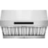 Smeg KPRU24X - 24 Inch Under Cabinet Range Hood in Front View