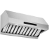 Smeg KPRU30X - 30 Inch Under Cabinet Range Hood in Angled View
