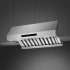 Smeg KPRU30X - 30 Inch Under Cabinet Range Hood in Angled View