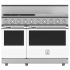 Hestan KRD484GDNGWH - 48" 4-Burner Dual Fuel Range with 24" Griddle - KRD Series