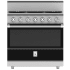 Hestan KRG365NGBK - 36" 5-Burner Gas Range - KRG Series