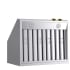Kucht Professional KRH300GL - 30 Inch Under Cabinet Range Hood in Bottom Angled View