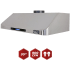 Kucht Professional KRH301A - 30 Inch Under Cabinet Range Hood in Features View